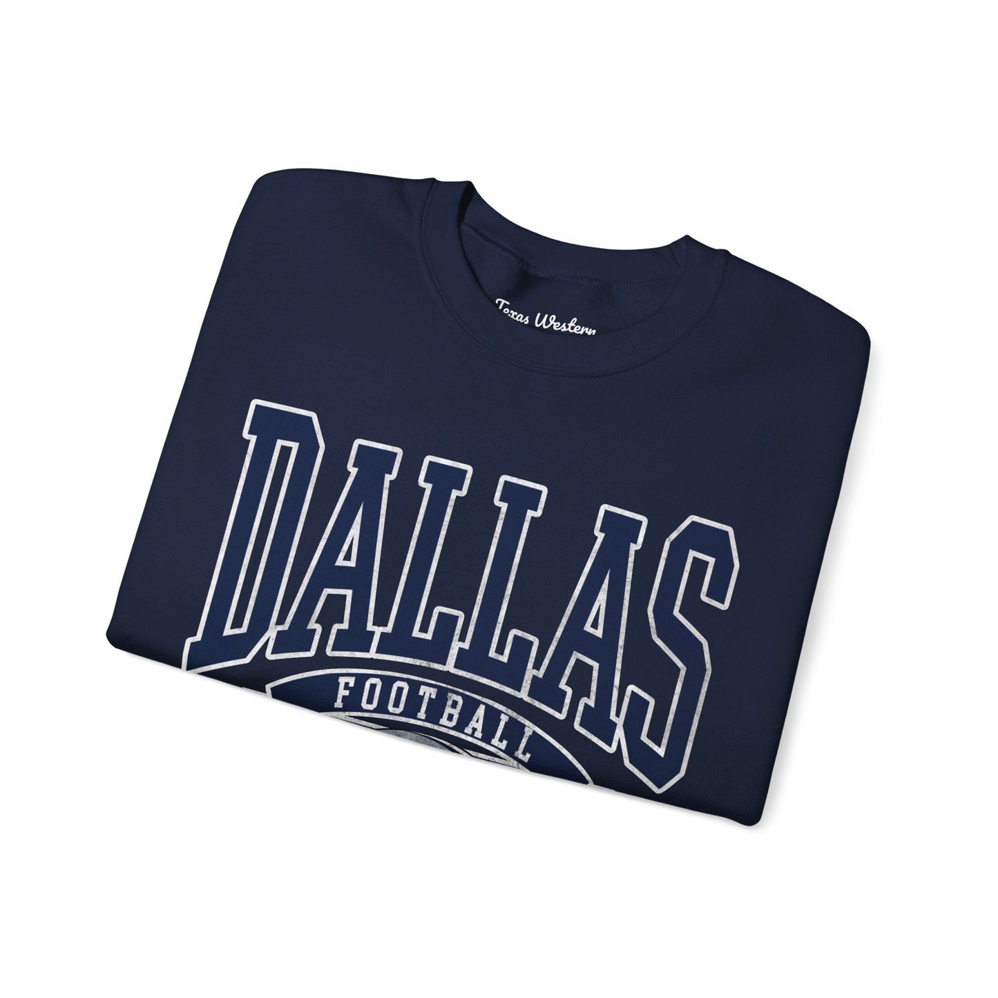 Dallas Football Crewneck - Gildan