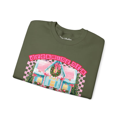 Dreaming of a pink Christmas Crewneck - Gildan