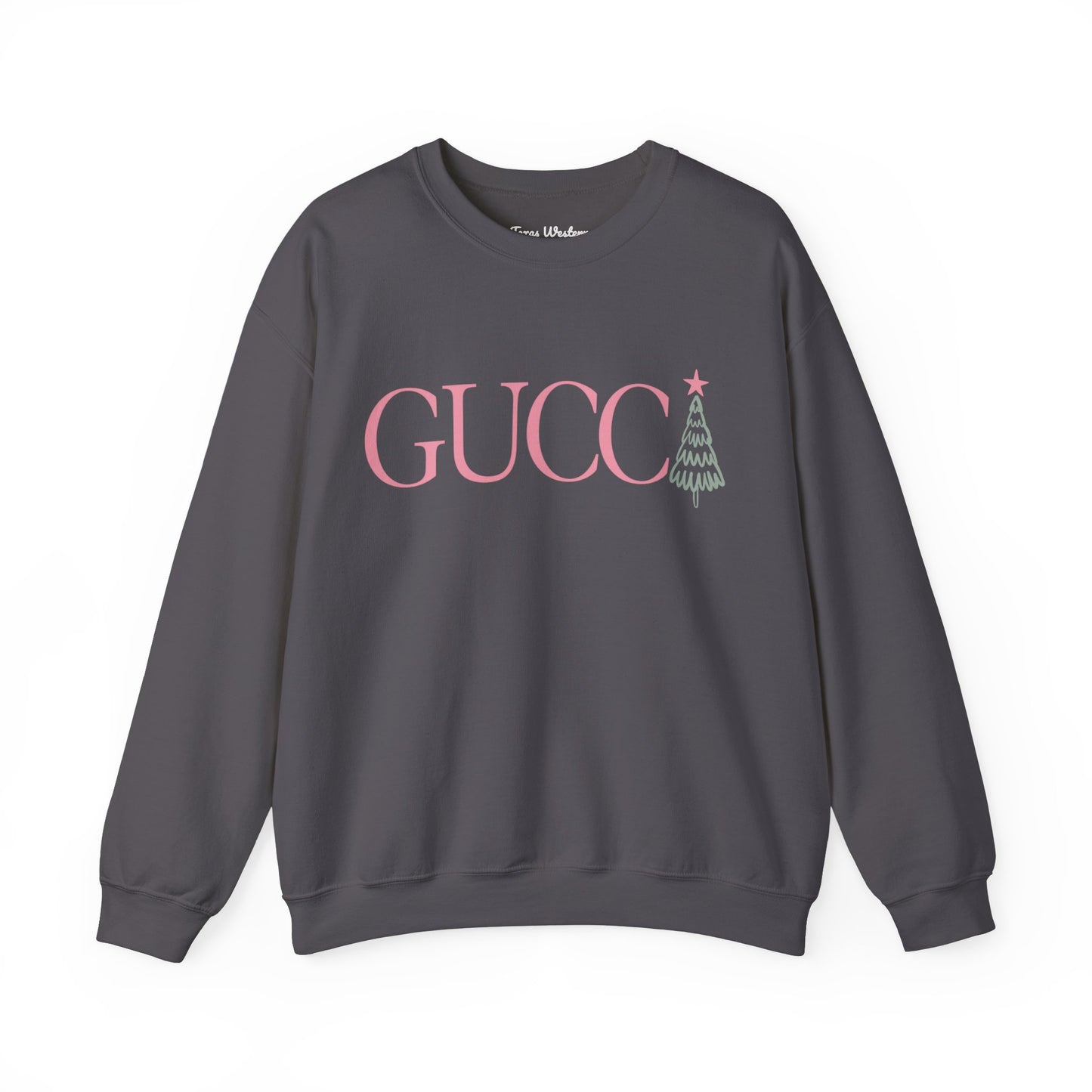 Gucc Tree Crewneck - Gildan