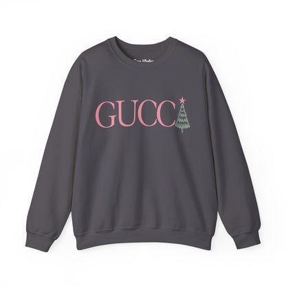Gucc Tree Crewneck - Gildan