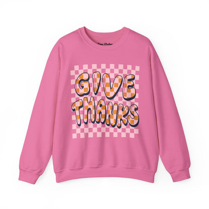 Give Thanks Crewneck - Gildan