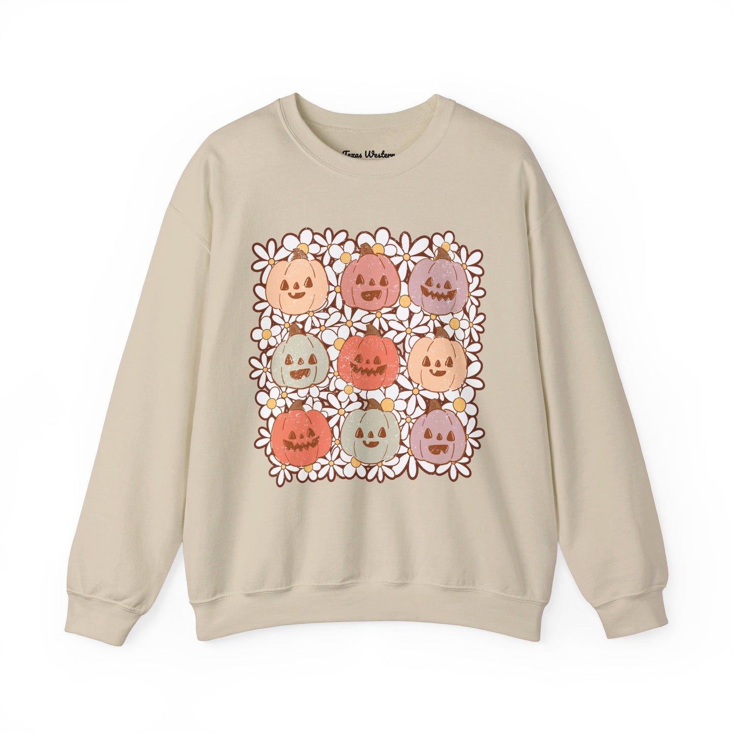 Nine Pumpkins Crewneck - Gildan