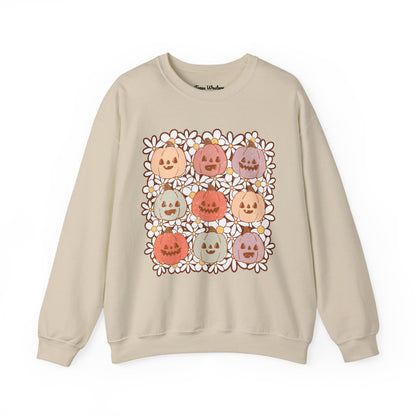 Nine Pumpkins Crewneck - Gildan