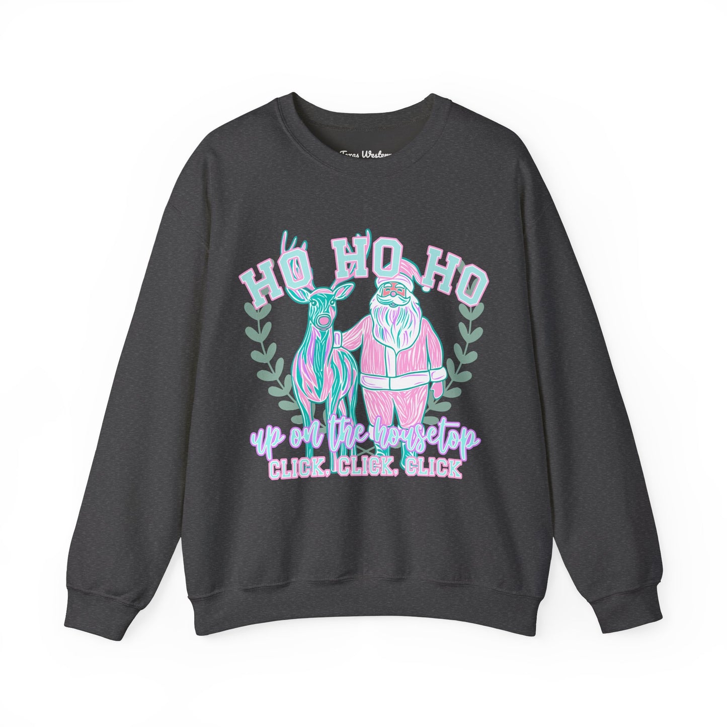 Up On the House Top Crewneck - Gildan