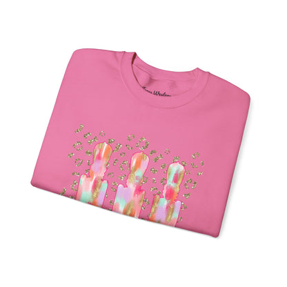 Brushstroke Nutcracker Crewneck - Gildan