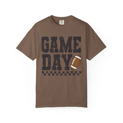 Game Day Checkered Tee - Comfort Colors