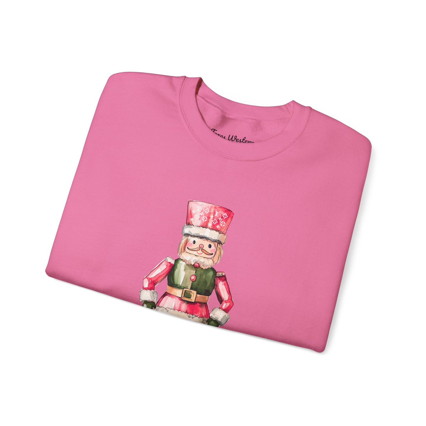 Pink Nutcracker Crewneck - Gildan