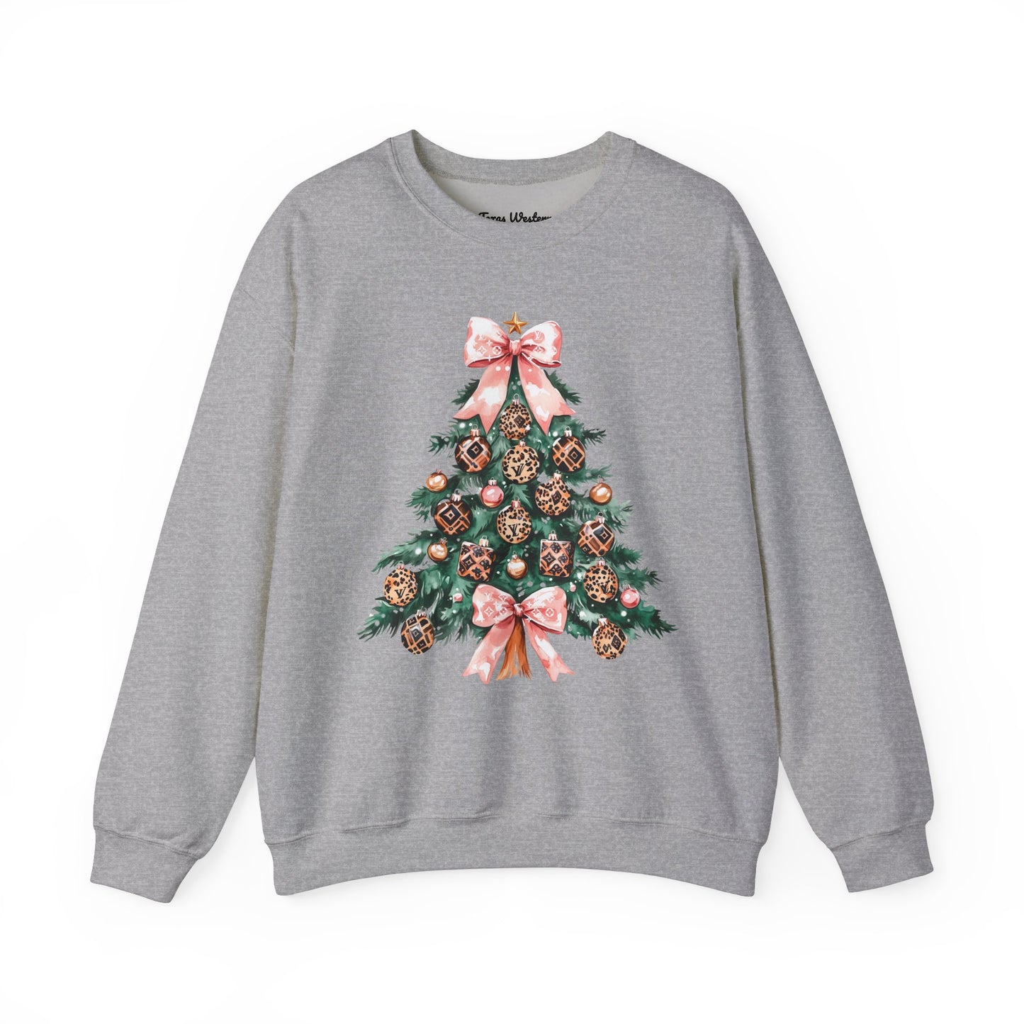 Boujiie Christmas Tree Crewneck - Gildan