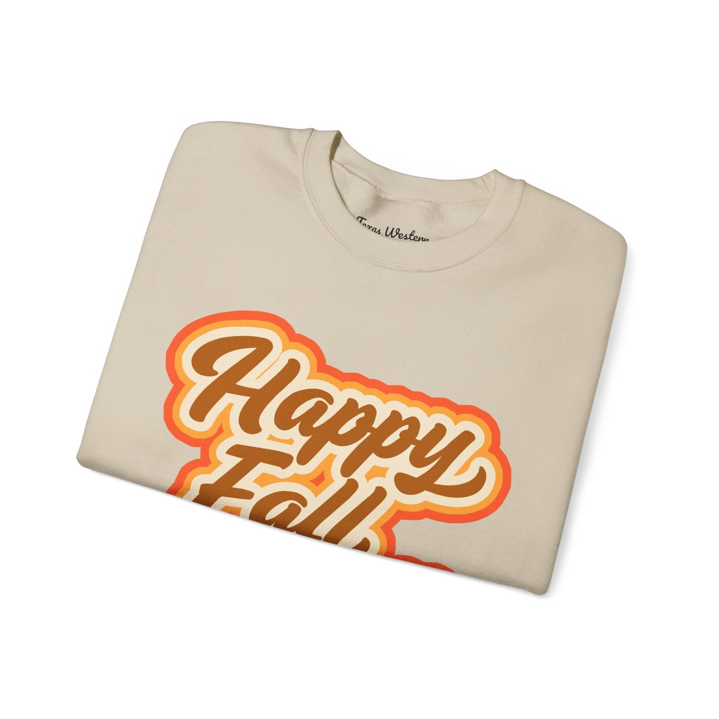 Happy Fall Y'all Crewneck - Gildan