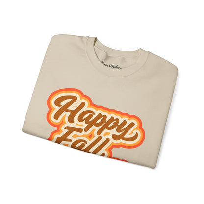 Happy Fall Y'all Crewneck - Gildan