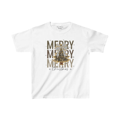 Camo Merry Christmas Tee - KIDS - Gildan