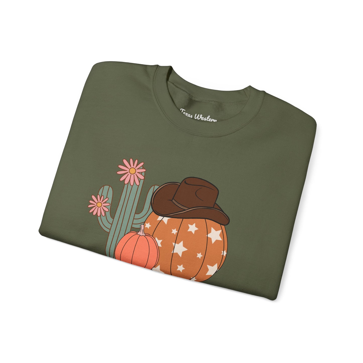 Country Pumpkin Crewneck - Gildan