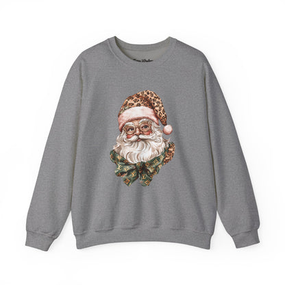 Cheetah Santa Crewneck - Gildan