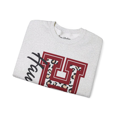 Hawks Cheetah Crewneck - Gildan