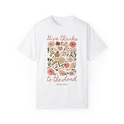 Give Thanks Boho Tee - Comfort Colors