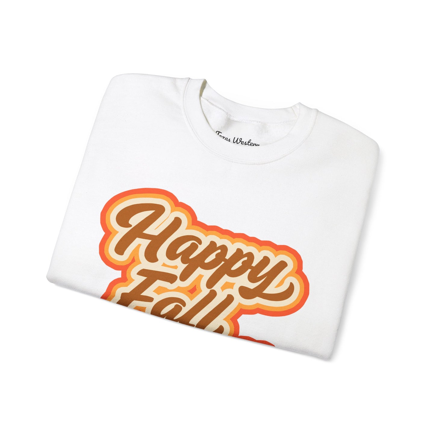 Happy Fall Y'all Crewneck - Gildan