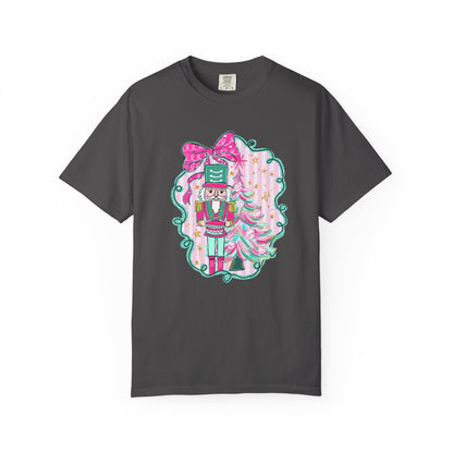 Pink Bow Nutcracker Tee - Comfort Colors