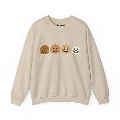 Four Pumpkins Crewneck - Gildan