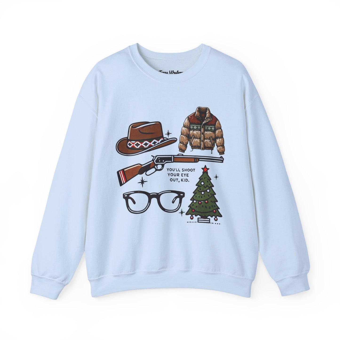 Shoot Your Eye Out Crewneck - Gildan