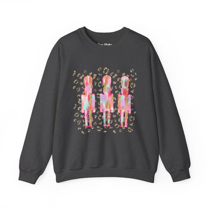 Brushstroke Nutcracker Crewneck - Gildan