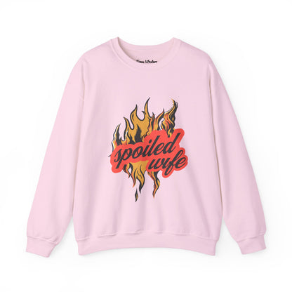 Spoiled Wife Crewneck - Gildan