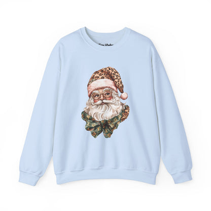 Cheetah Santa Crewneck - Gildan