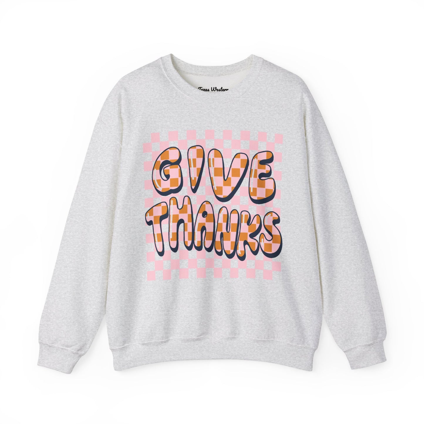 Give Thanks Crewneck - Gildan