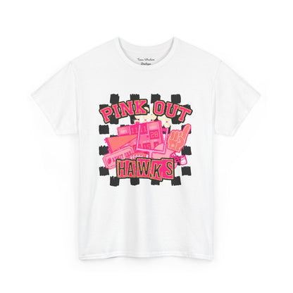 Pink Out Hawks Tee - Gildan