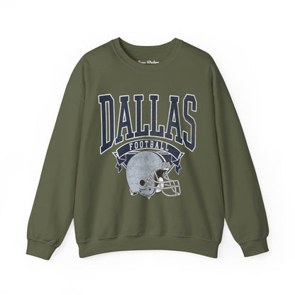Dallas Football Crewneck - Gildan