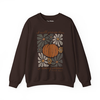 In Every Season Dark Crewneck - Gildan