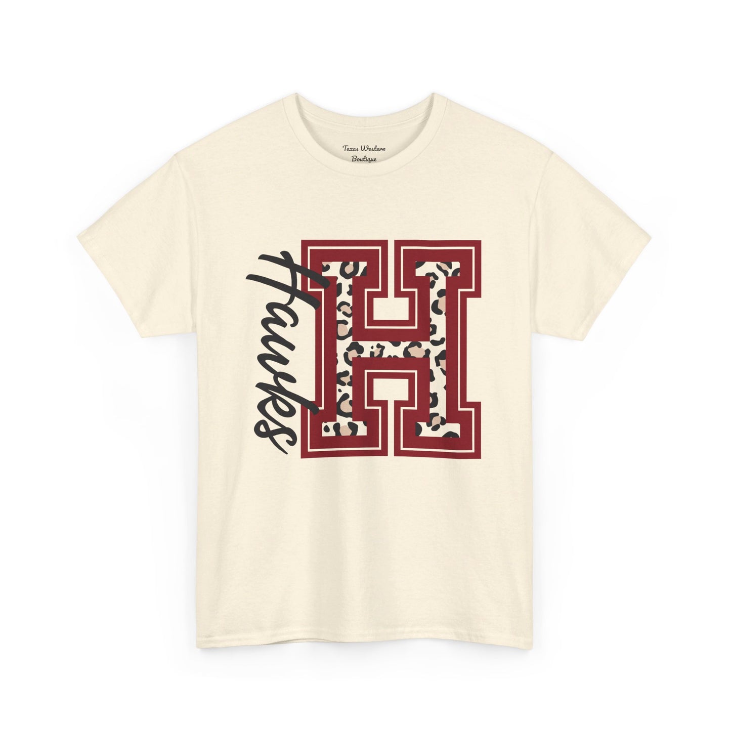 Hawks Cheetah Tee  - Gildan