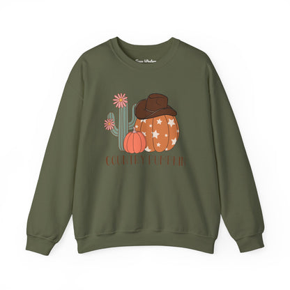 Country Pumpkin Crewneck - Gildan
