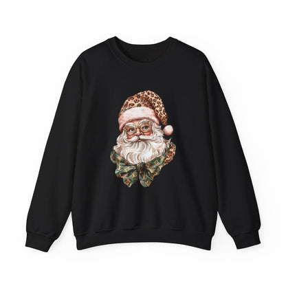Cheetah Santa Crewneck - Gildan