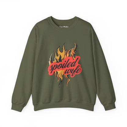 Spoiled Wife Crewneck - Gildan