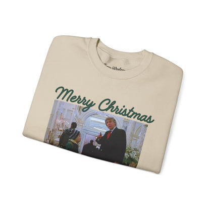 Merry Christmas Ya Filthy Animal Crewneck - Gildan