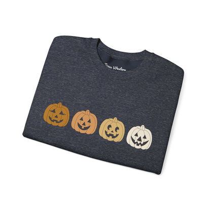 Four Pumpkins Crewneck - Gildan