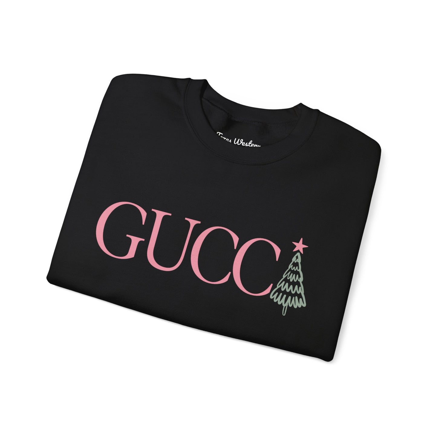 Gucc Tree Crewneck - Gildan