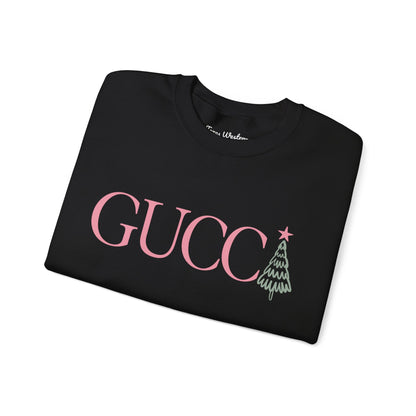 Gucc Tree Crewneck - Gildan