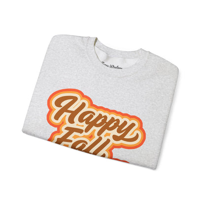 Happy Fall Y'all Crewneck - Gildan