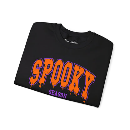 Orange Spooky Season Crewneck - Gildan
