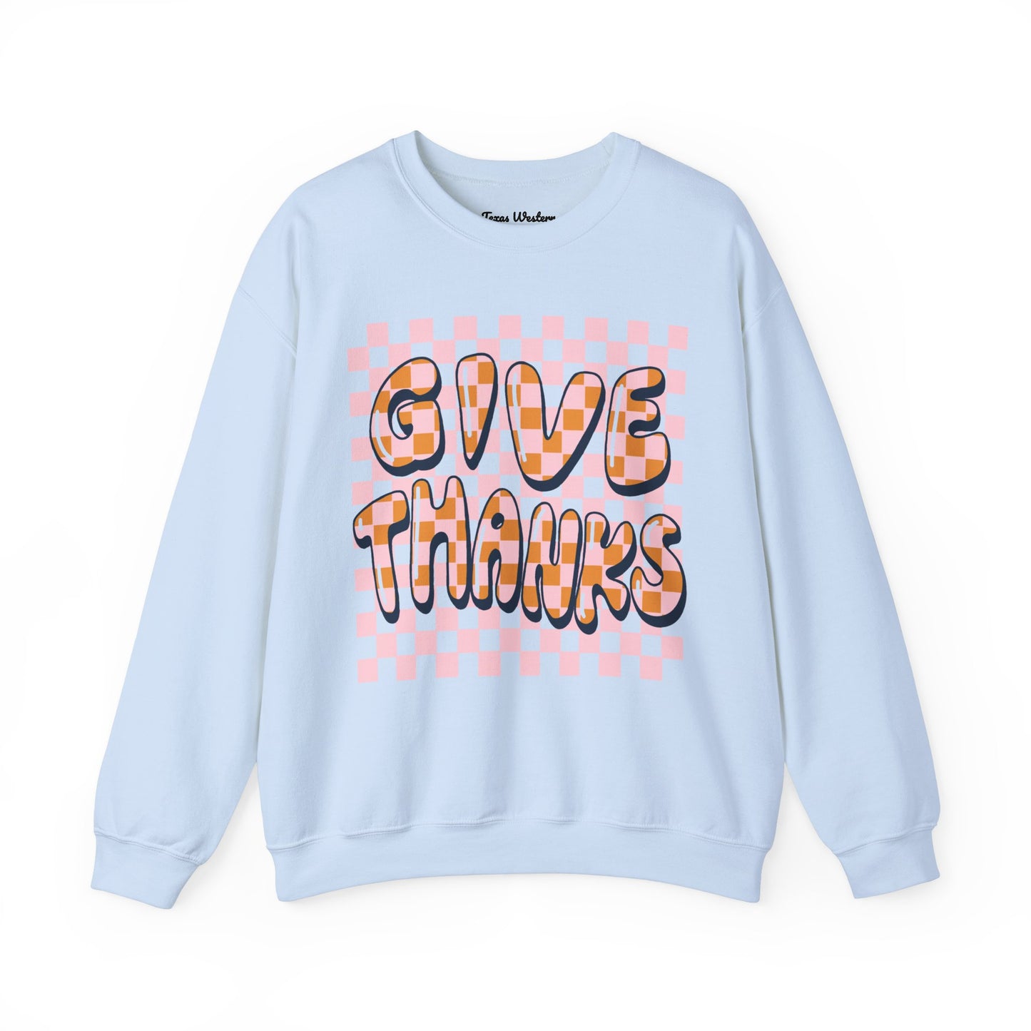Give Thanks Crewneck - Gildan