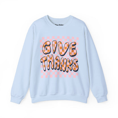 Give Thanks Crewneck - Gildan