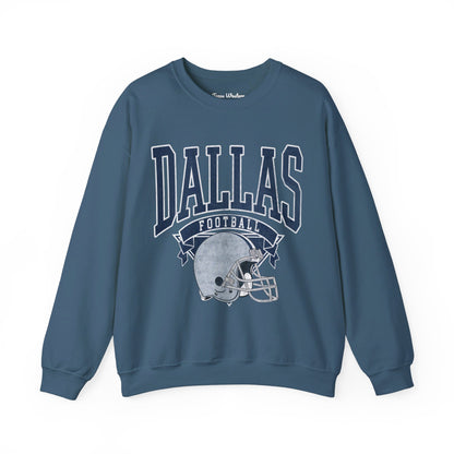Dallas Football Crewneck - Gildan