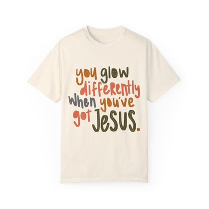 You Glow Differently Tee - Comfort Colors