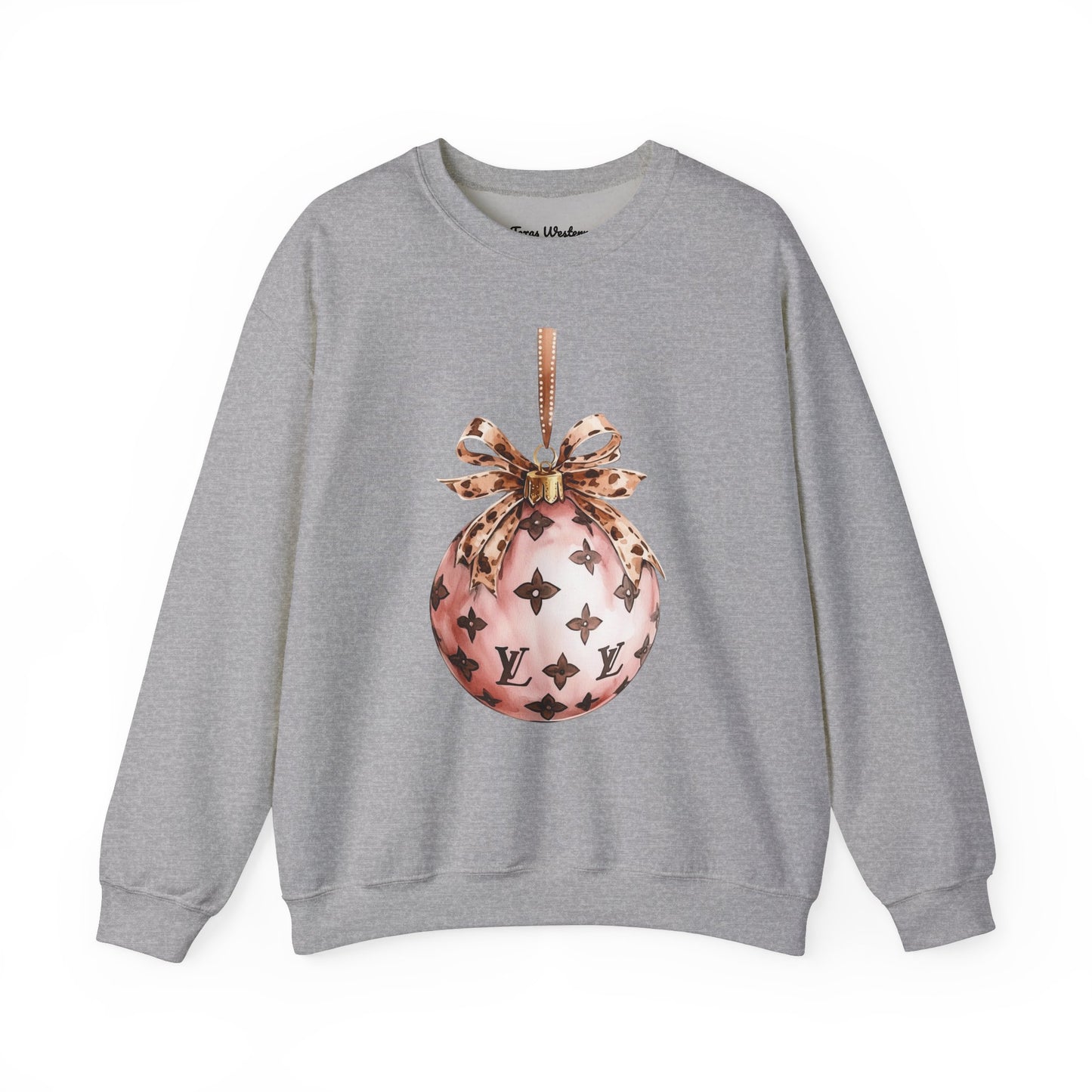 Pink Boujiie Ornament Crewneck - Gildan