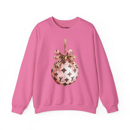 Pink Boujiie Ornament Crewneck - Gildan