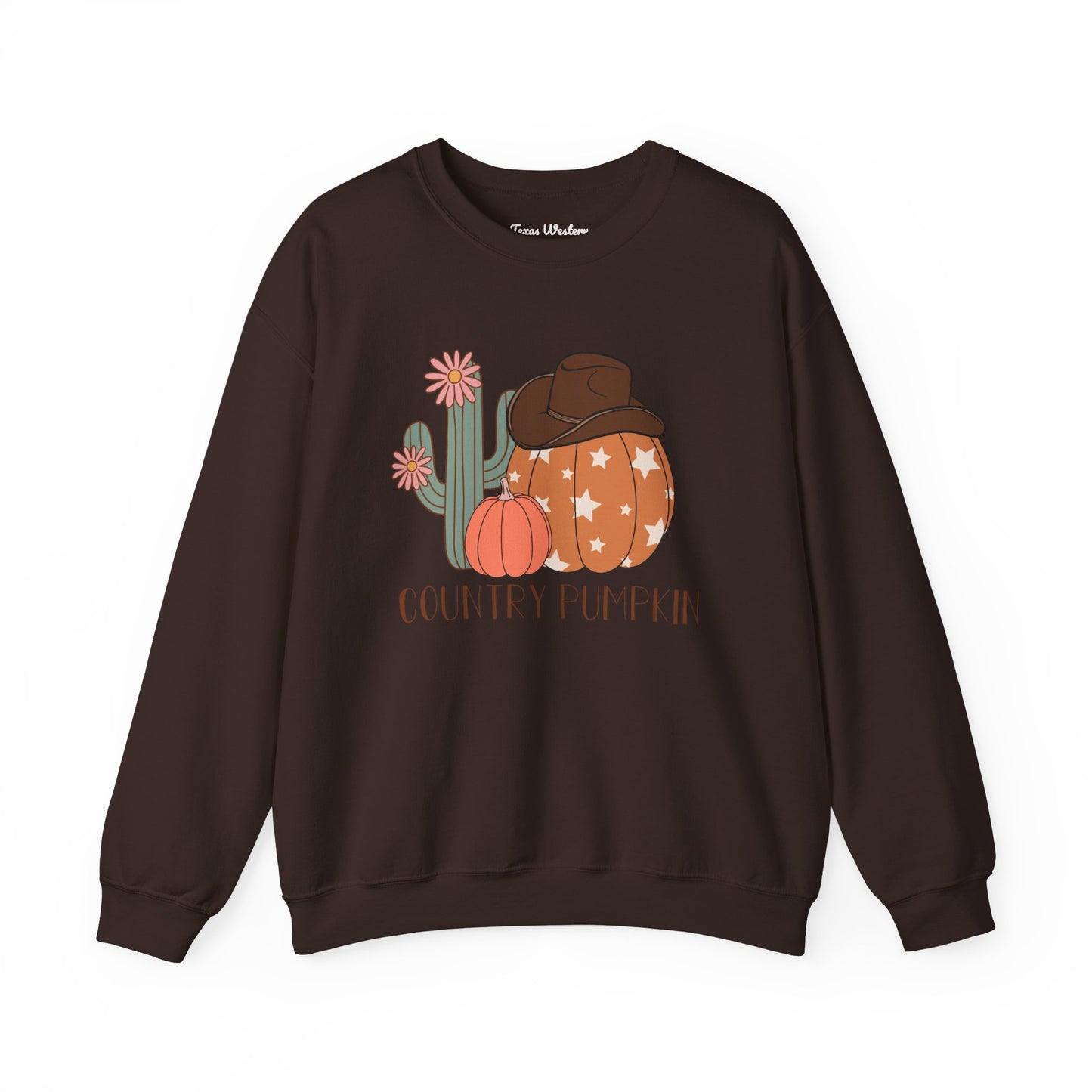 Country Pumpkin Crewneck - Gildan