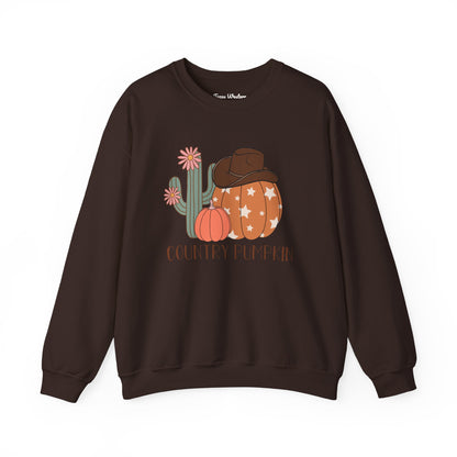 Country Pumpkin Crewneck - Gildan