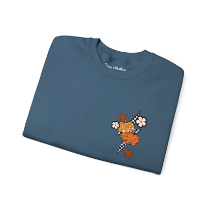 Give Thanks To The Lord Crewneck - Green - Gildan