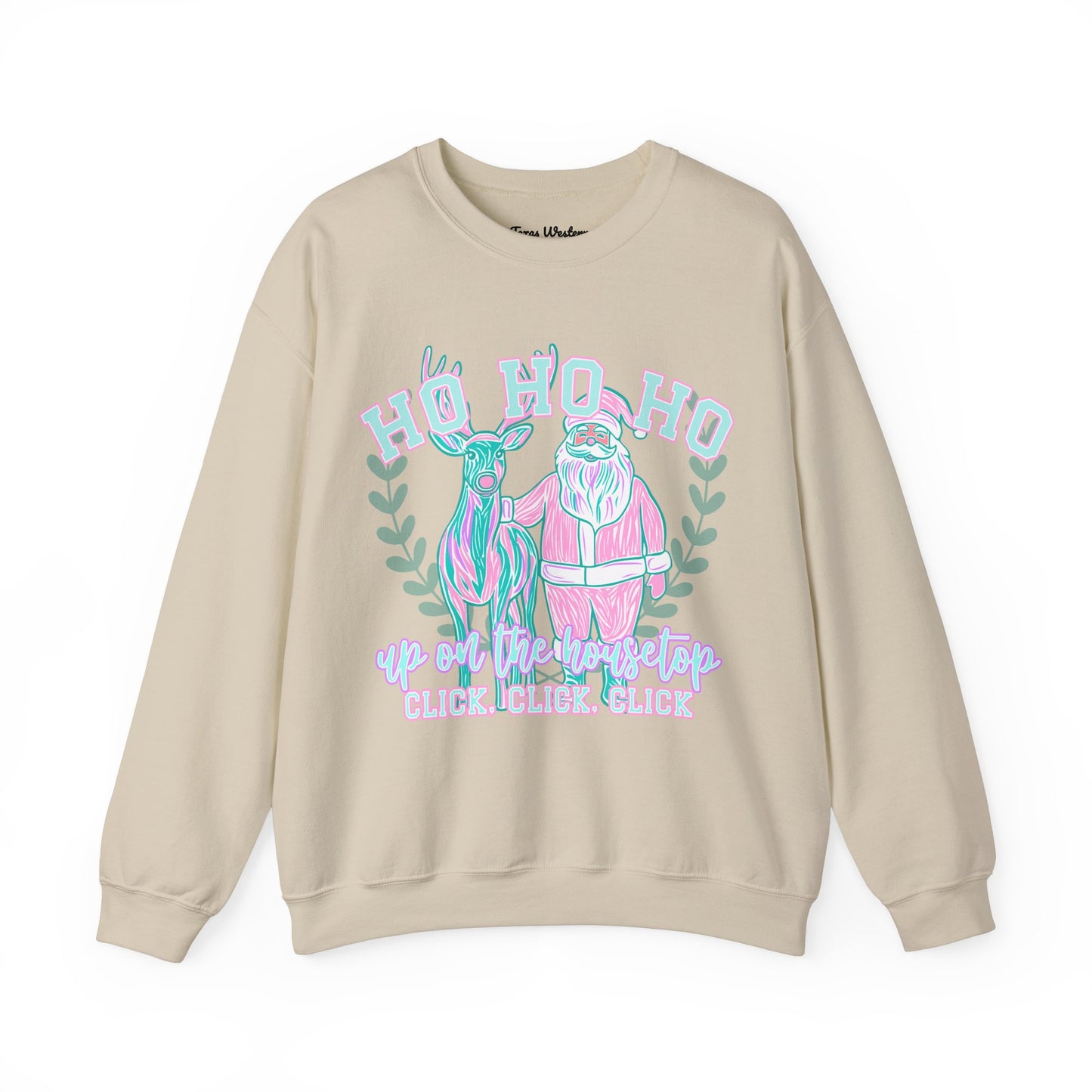 Up On the House Top Crewneck - Gildan